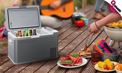 25L Portable 2-in-1 Fridge & Freezer!
